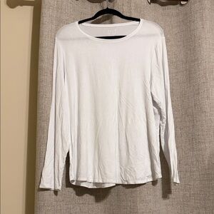Apt. 9 White Long Sleeve Tee XXL